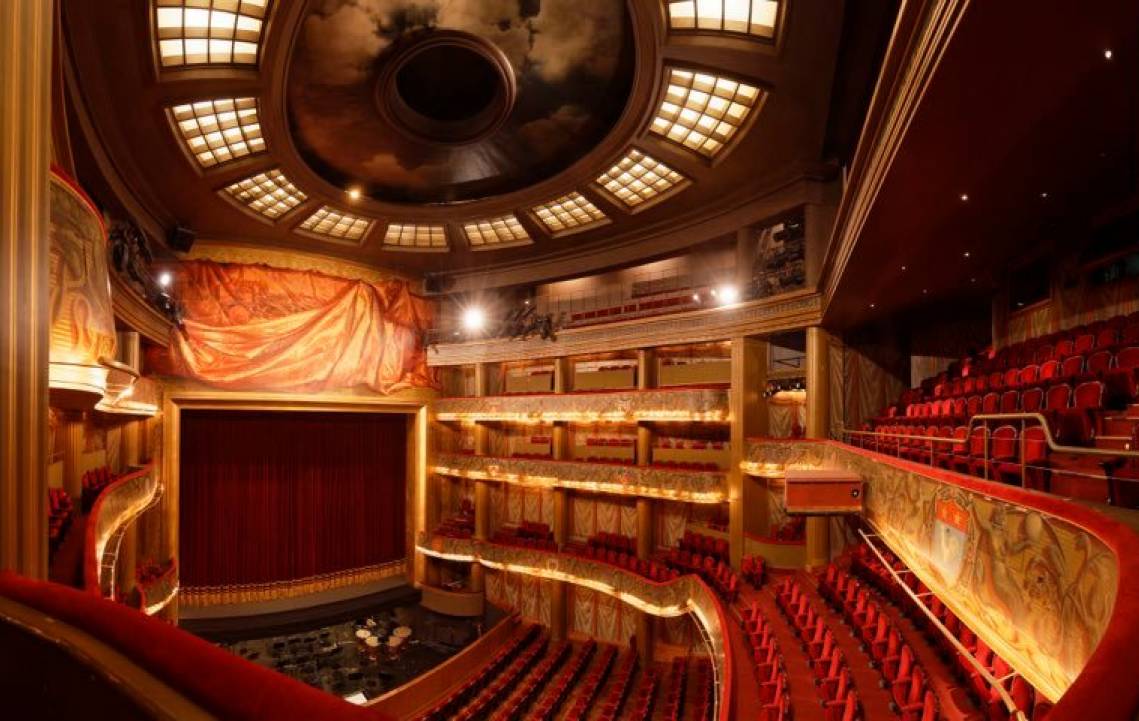 Théâtre du Capitole intérieur salle vue loge